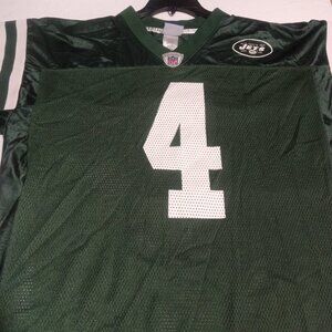 NY Jets Brett Favre Reebok Onfield NFL Equipment Men's Football Jersey L